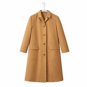 LUJO VINTAGE Trench coat Oversize (XL) heraldic buttons "BURG" FOR WOMEN'S